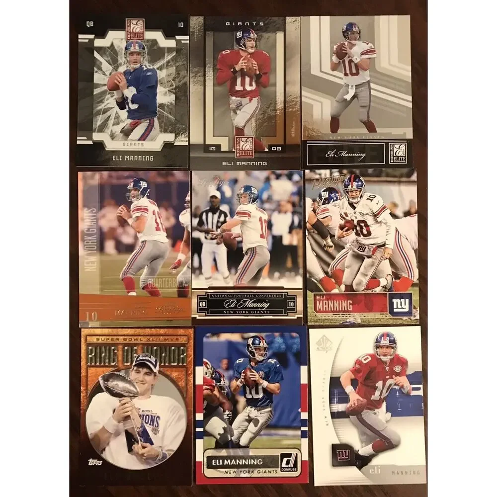 Eli Manning Lot 51 Cards All Different Near Mint